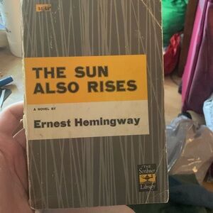 Ernest Hemingway The Sun also Rises Vintage 1954 Paperback Novel